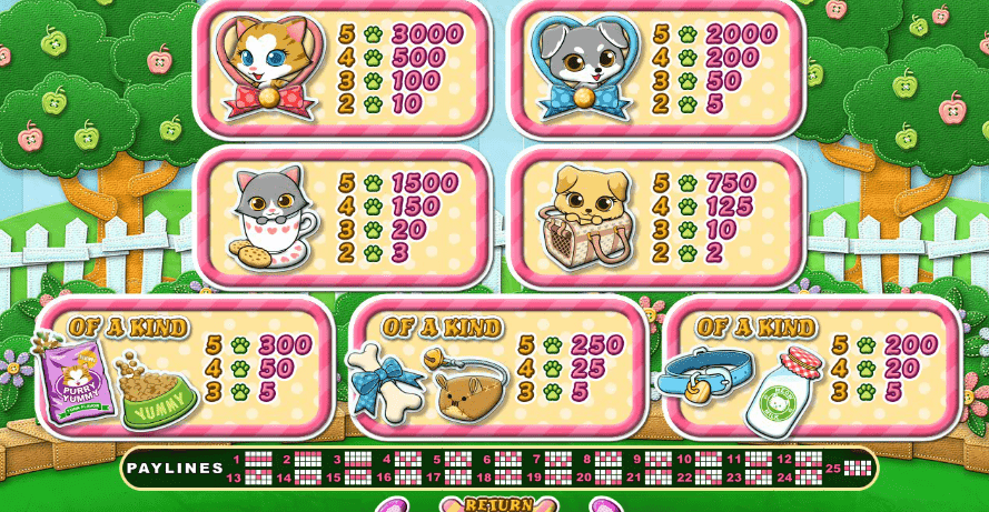 Dinkum Pokies RTG Purrfect Pets