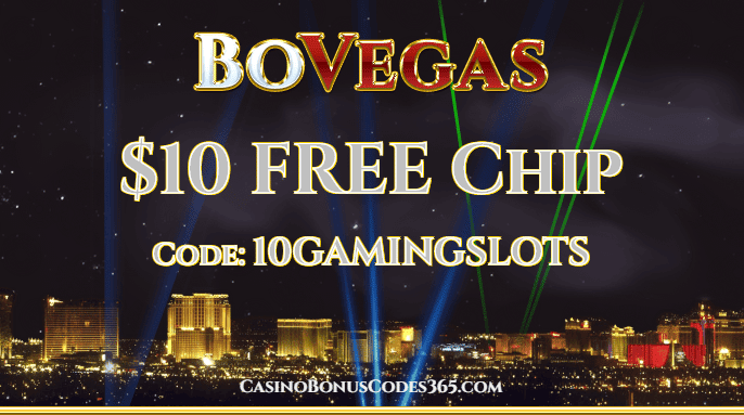 BoVegas Casino $10 FREE Chip