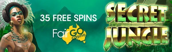 Fair Go Casino RTG Secret Jungle 35 FREE Spins