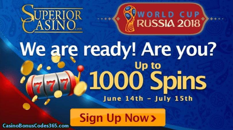 Superior Casino 1000 FREE Spins