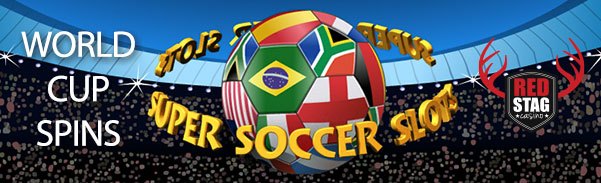 Red Stag Casino WGS Super Soccer World Cup Spins