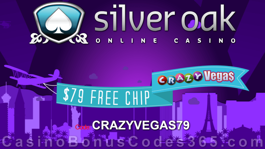 Silver Oak Casino $79 FREE Chips No Deposit Special Deal