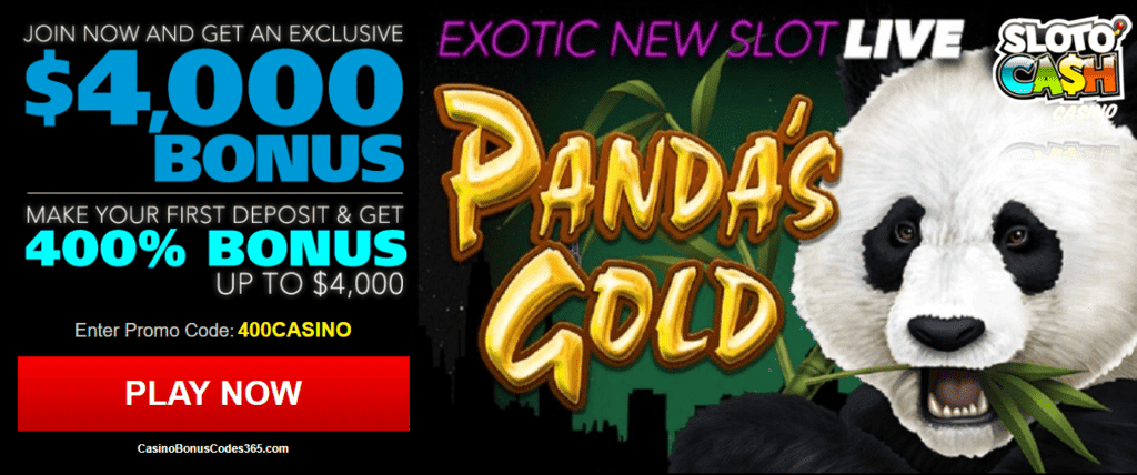 SlotoCash Casino $4000 Welcome Bonus