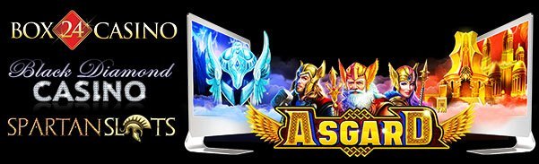 Spartan Slots Box 24 Casino Black Diamond Casino Pragmatic Play Asgard Microgaming Robin of Sherwood