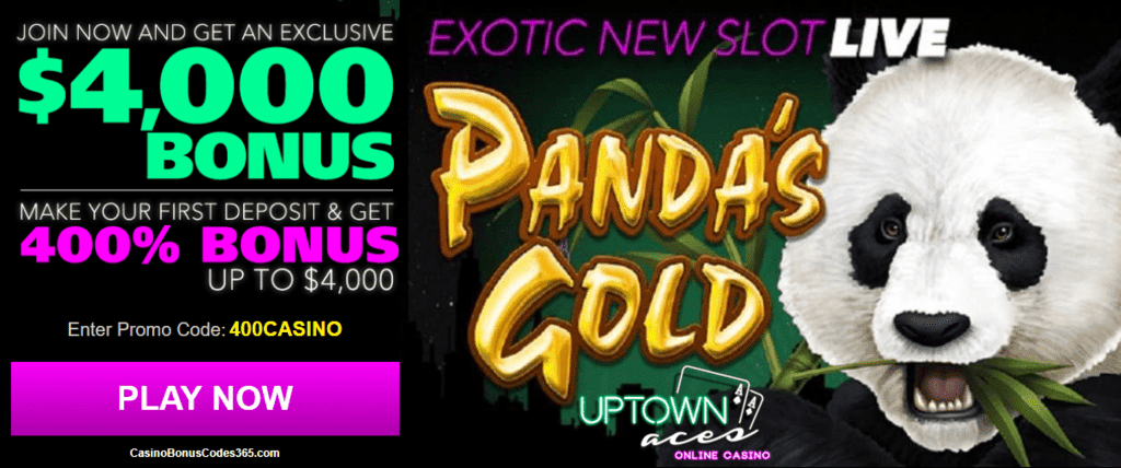 Uptown Aces $4000 Welcome Bonus