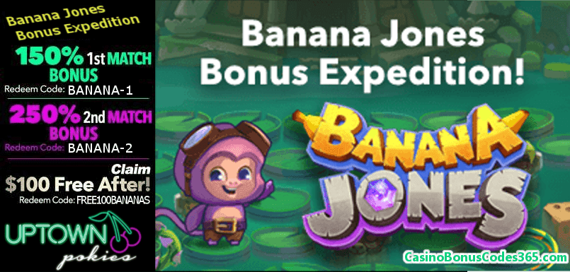 Uptown Pokies RTG Banana Jones