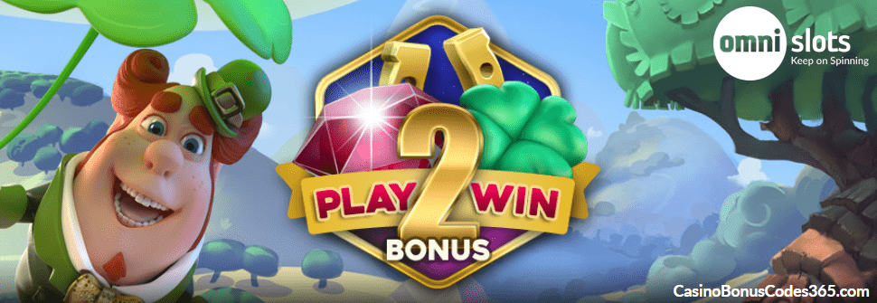 Omni Slots Play2Win Bonus on National Video Game Day