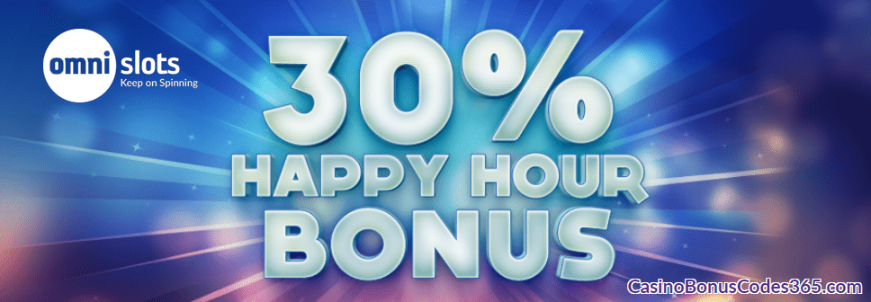 Omni Slots Happy Hour Bonus