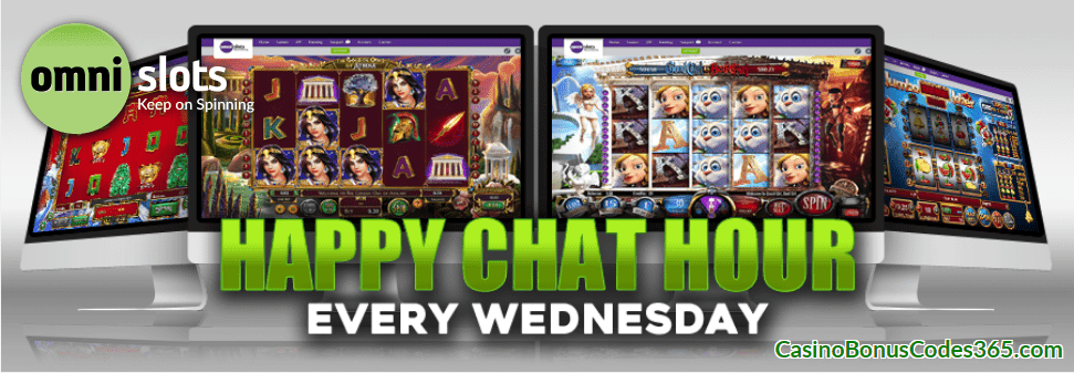 Omni Slots Happy Chat Hour Every Wednesday