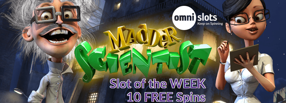 Omni Slots Slot of the Week Madder Scientist