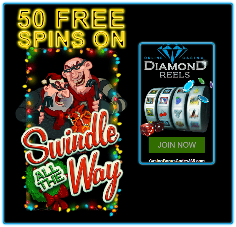 Diamond Reels Casino Exclusive 50 FREE RTG Swindle All The Way Spins