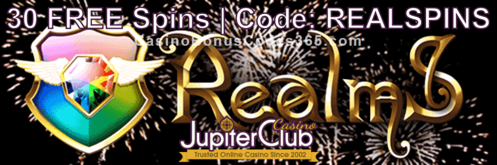 Jupiter Club Casino 30 FREE Saucify Realms Spins