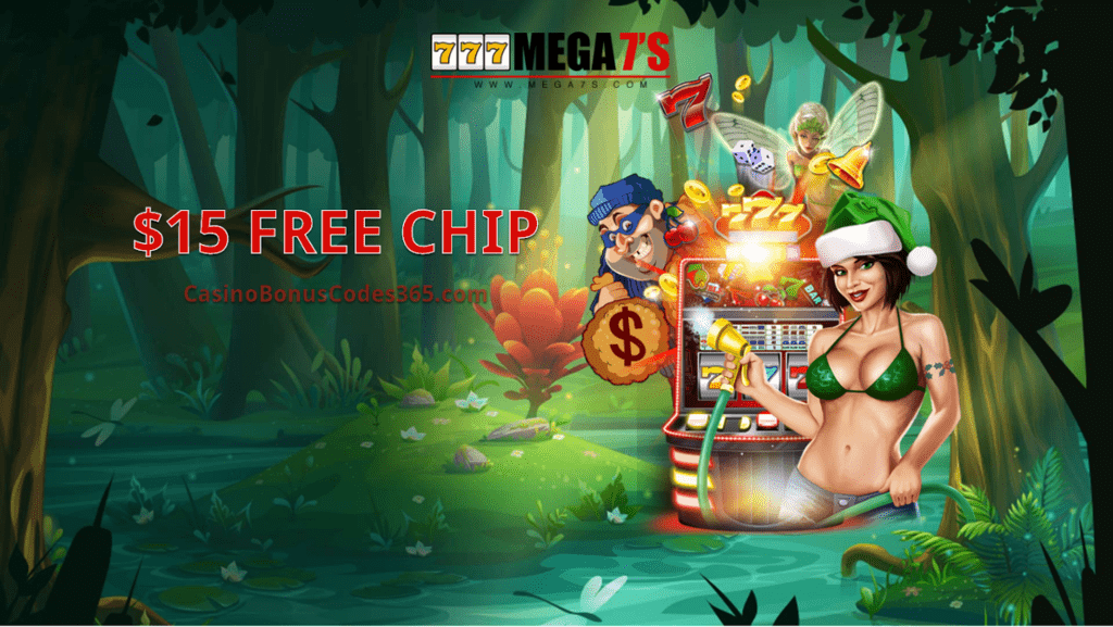 Mega7s Casino Exclusive $15 FREE Chip