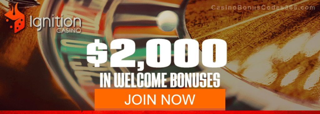 Ignition Casino $2000 Welcome Bonus