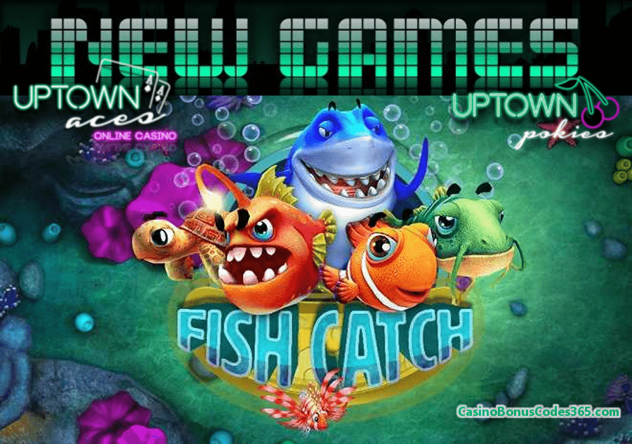 Uptown Aces Uptown Pokies New RTG Game Fish Catch at