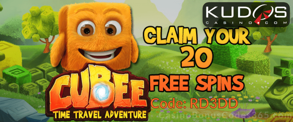 Kudos Casino New RTG Game 20 FREE Cubee Spins