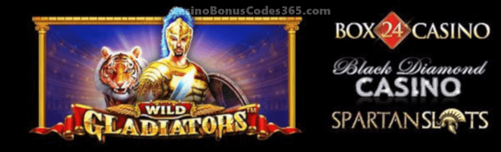 Spartan Slots Box 24 Casino Black Diamond Casino Wild Gladiators Pragmatic Play