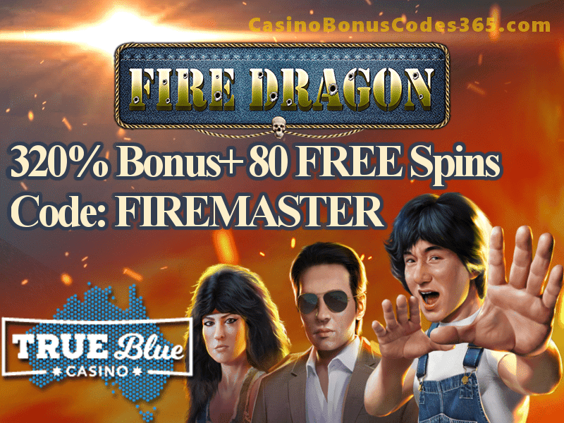 True Blue Casino New RTG Game Fire Dragon Special Promo