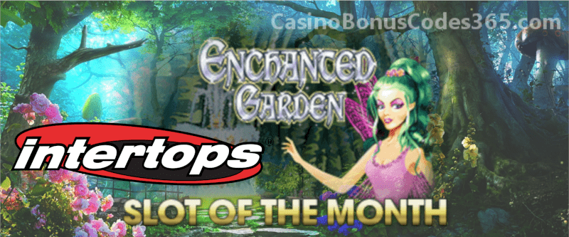 Everygame Casino Red RTG Enchanted Garden April Slot of the Month