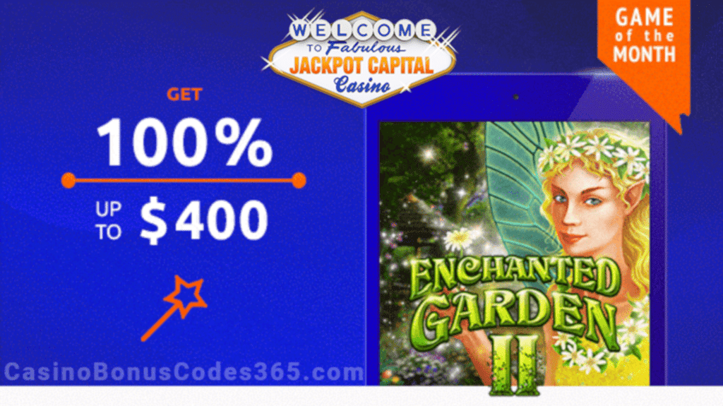 Jackpot Capital April Game of the Month RTG Enchanted Garden II