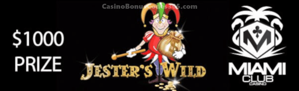 Miami Club Casino $1000 April Fool Tournament WGS Jesters Wild