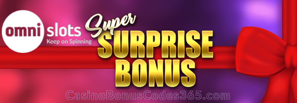 Omni Slots Super Surprise Bonus