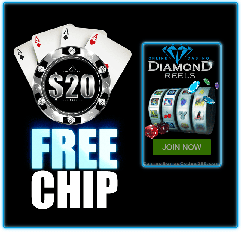 Diamond Reels Casino $20 FREE Chip Exclusive Deal