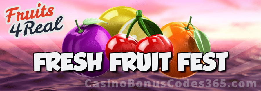 Fruits4Real Fresh Fruit Fest Bonus Betsoft Fruit Zen