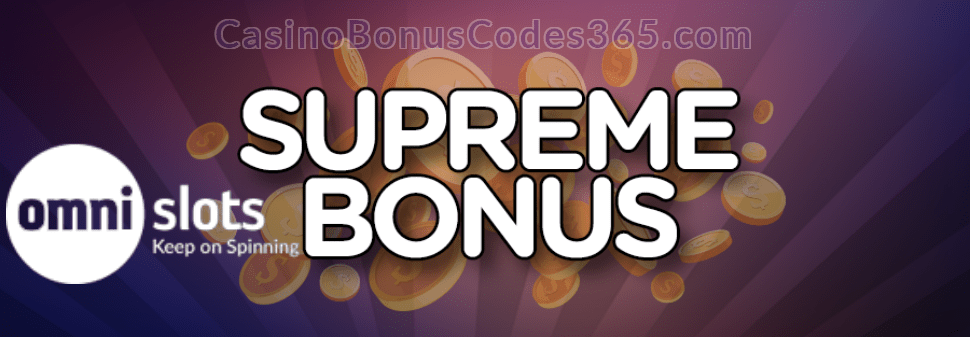 Omni Slots Supreme Bonus