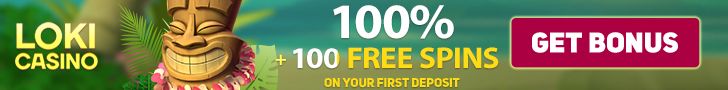 Loki Casino $300 Bonus plus 100 FREE Spins Welcome Package