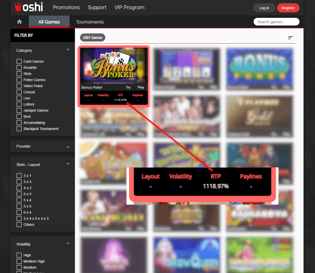 Oshi Casino Launches Industry 1st Fair Play Features