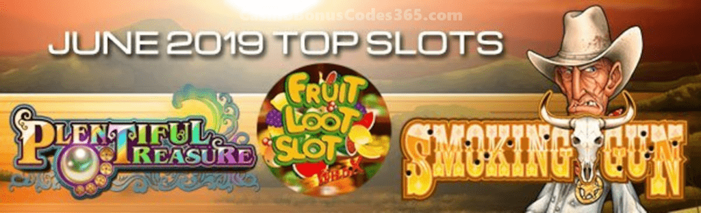 Top Slots in June 2019 by Spins