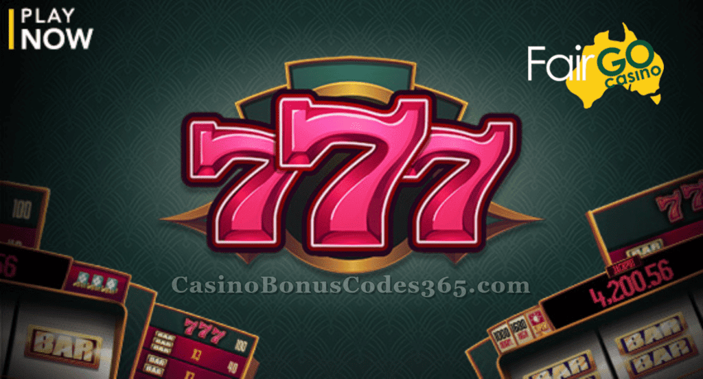 Fair Go Casino New RTG Game 777 Bonuses and FREE Spins