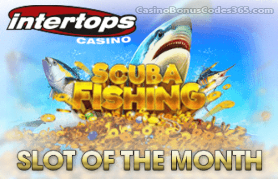 Everygame Casino Red RTG Scuba Fishing July Slot of the Month