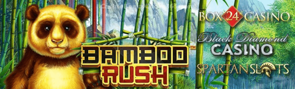 Black Diamond Casino, Box 24 Casino and Spartan Slots Bamboo Rush New Betsoft Game LIVE