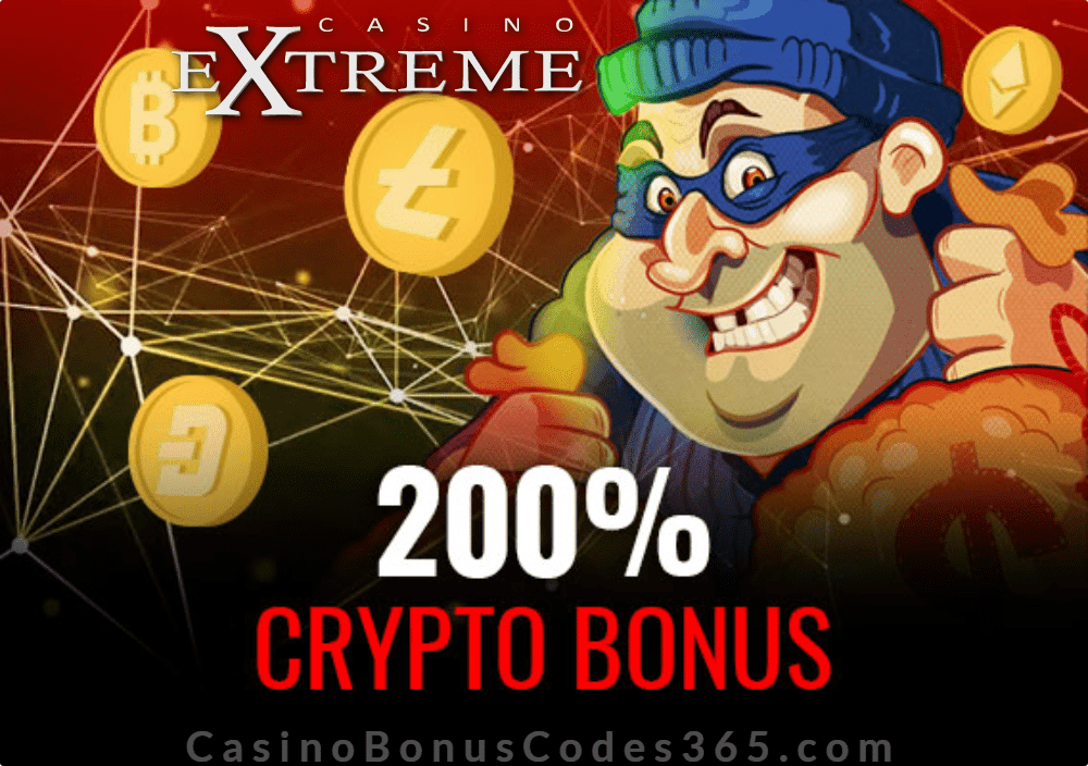 Casino Extreme 200% Crypto Bonus