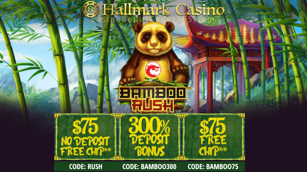 Hallmark Casino Bamboo Rush October Special Promo