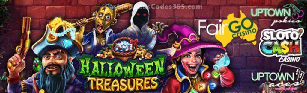 SlotoCash Casino, Uptown Aces, Uptown Pokies Fair Go Casino RTG Halloween Treasures