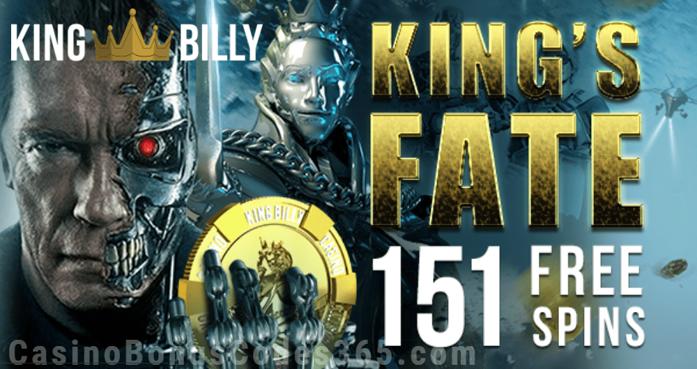 King Billy Casino King's Fate 151 FREE Spins