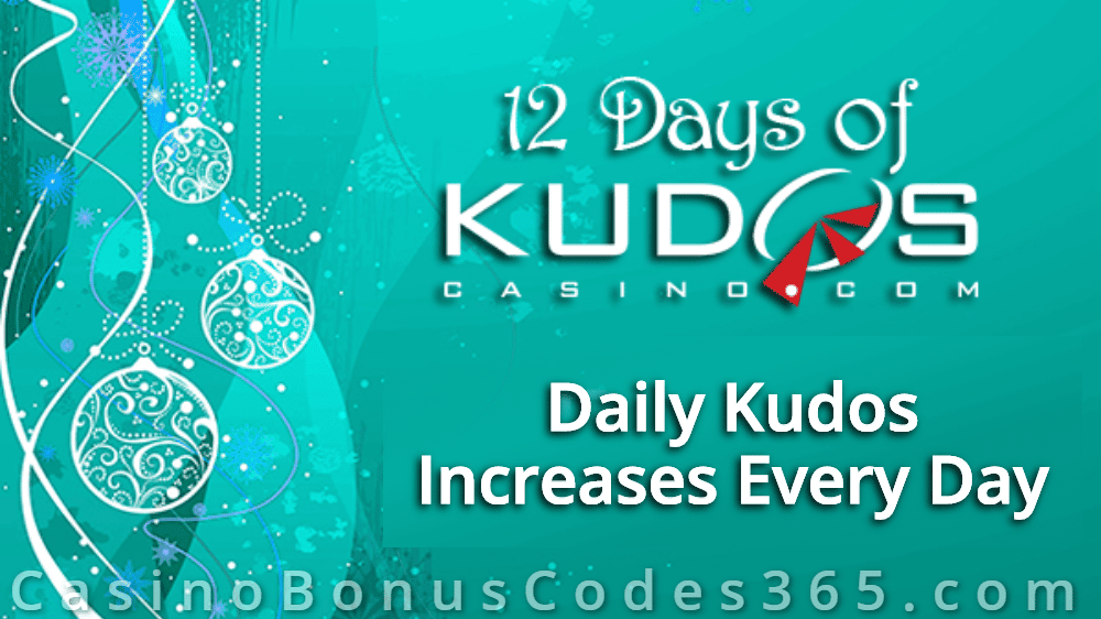 Kudos Casino 12 Days of Kudos 2019