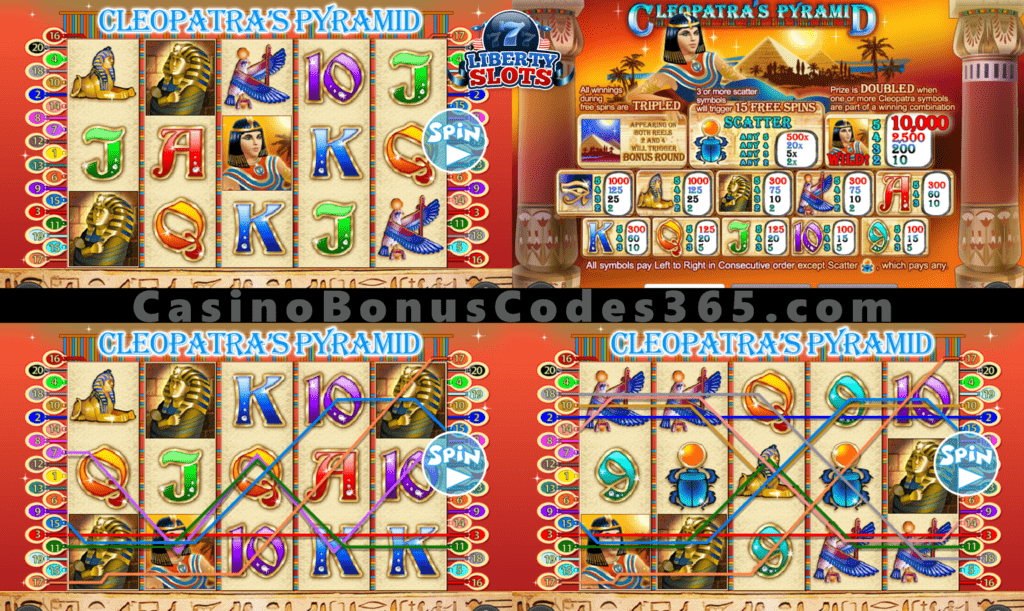 Liberty Slots WGS Cleopatra's Pyramid II