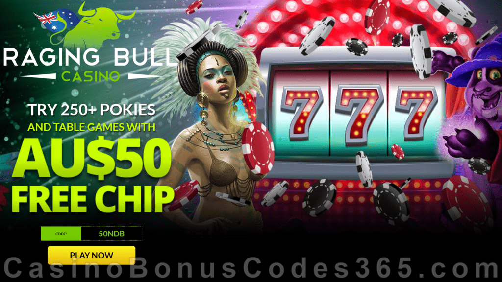 Raging Bull Casino $50 FREE Chip No Deposit Welcome Offer