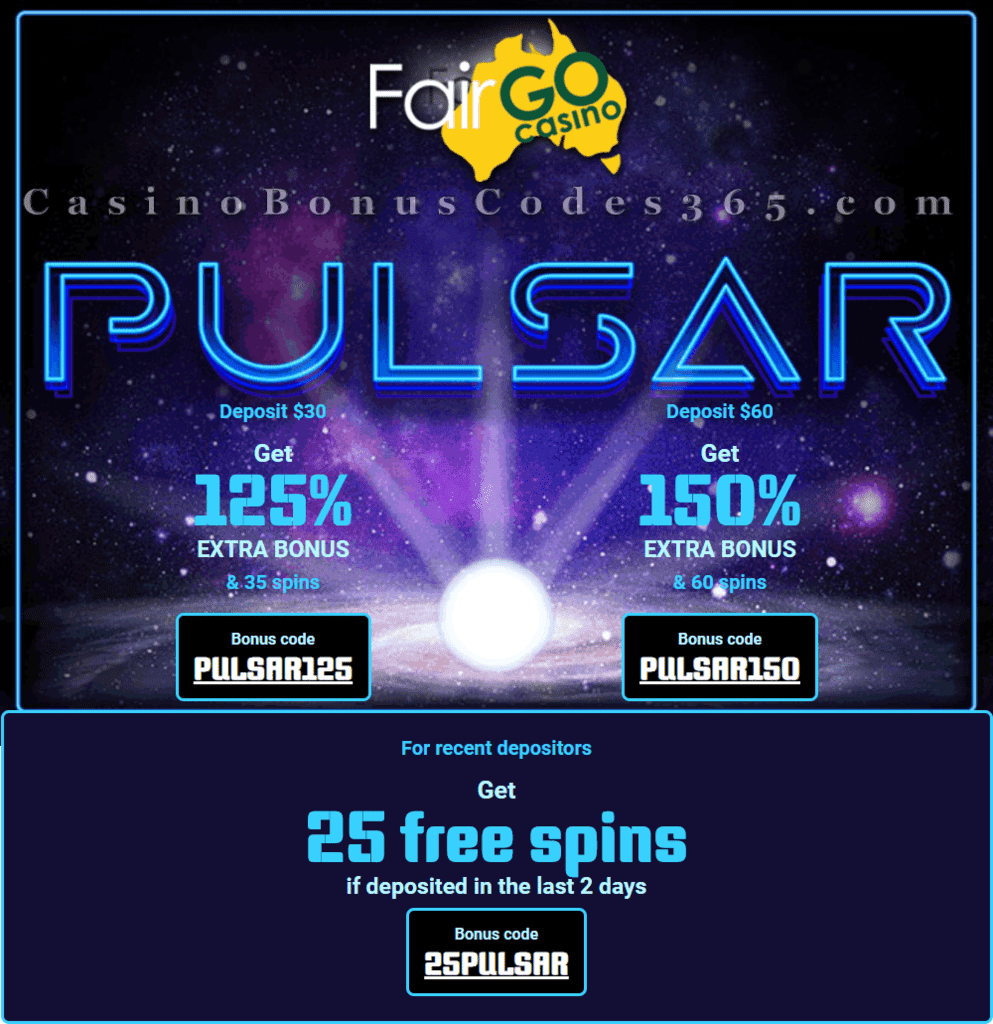 Fair Go Casino Pulsar New RTG Game LIVE