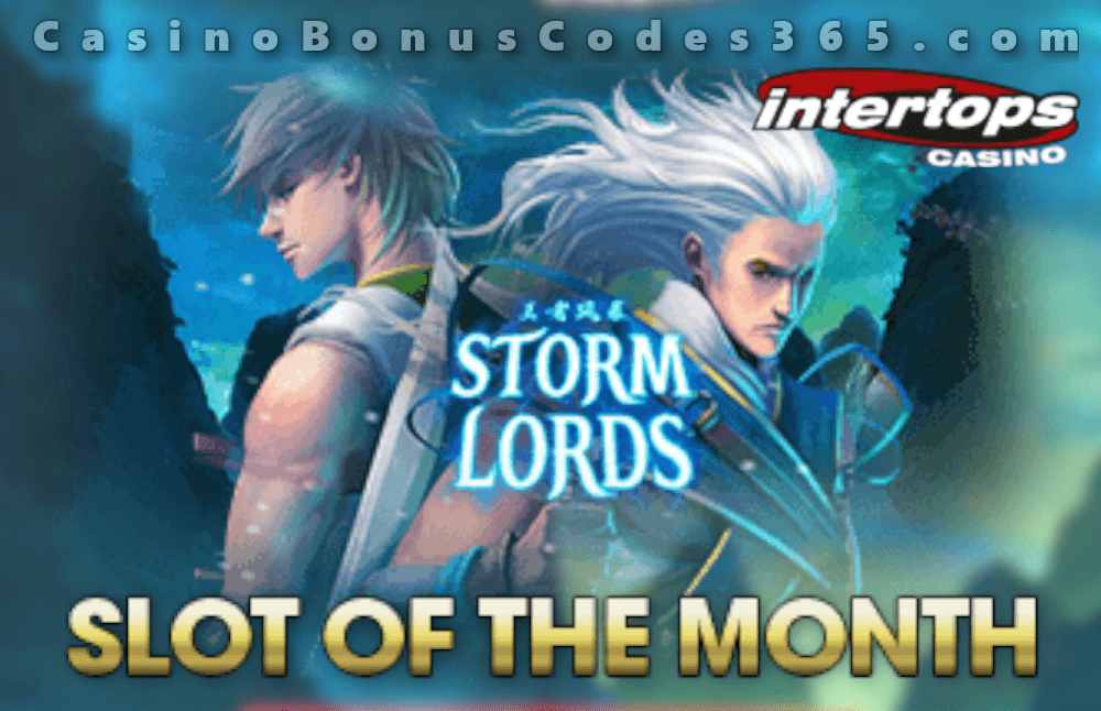 Everygame Casino Red RTG Storm Lords February Slot of the Month