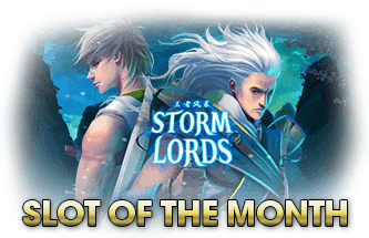 Everygame Casino Red RTG Storm Lords February Slot of the Month