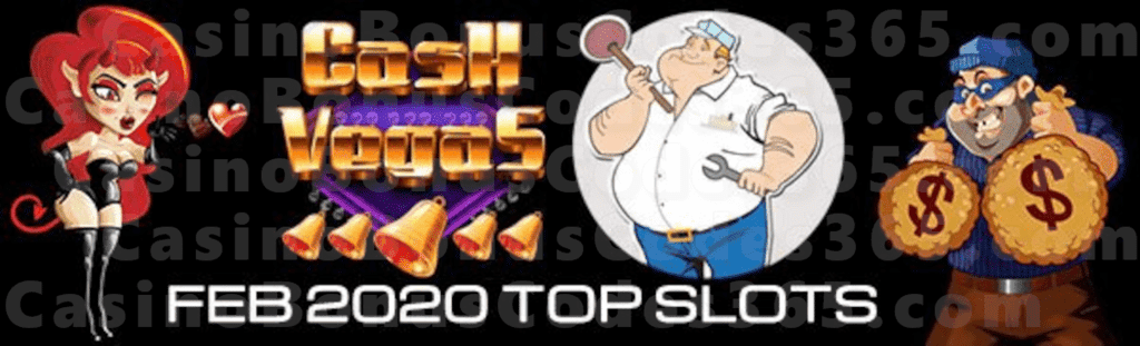 Top Slots in February 2020 by Spins