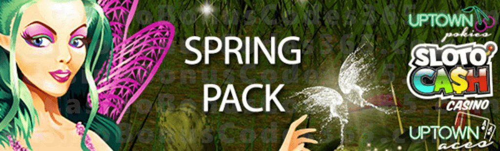 SlotoCash Casino Uptown Aces Uptown Pokies Spring Bonus Pack