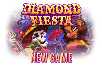 Everygame Casino Red 200% Bonus plus 55 FREE Spins on Diamond Fiesta New RTG Game Special Promo