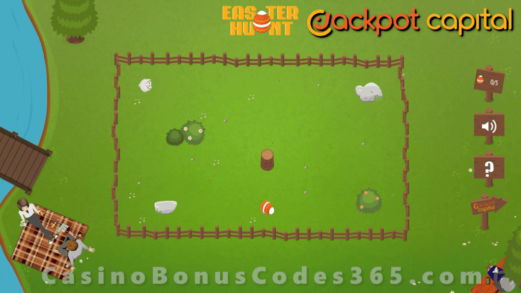 Jackpot Capital Eggciting Daily Easter Egg Hunt