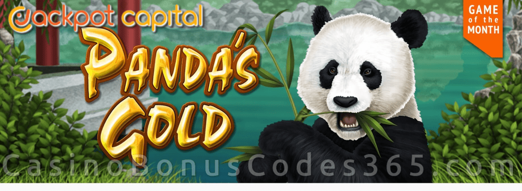 Jackpot Capital April Game of the Month RTG Panda's Gold